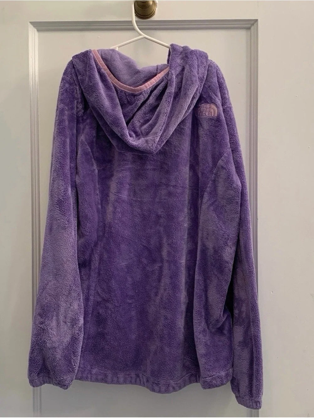 The North Face Girls' Purple Flrece Zip-Up Hoodie